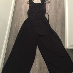 (SOLD) Foreign Exchange Small Purple Jumpsuit